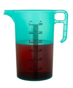 Pro-Measures Polypropylene Measuring Jug Green 3Ltr (HP864)