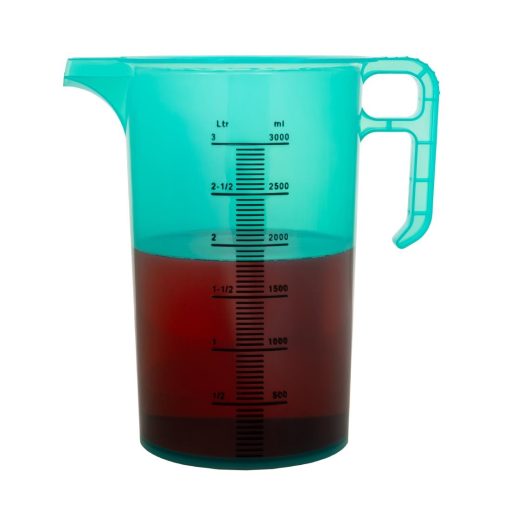Pro-Measures Polypropylene Measuring Jug Green 3Ltr (HP864)