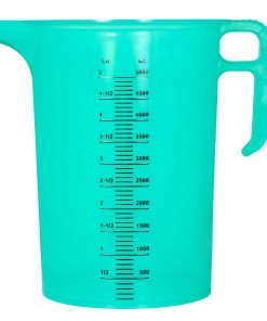 Pro-Measures Polypropylene Measuring Jug Green 5Ltr (HP865)