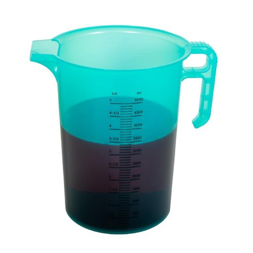 Pro-Measures Polypropylene Measuring Jug Green 5Ltr (HP865)