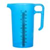 Pro-Measures Polypropylene Measuring Jug Blue 1Ltr (HP866)