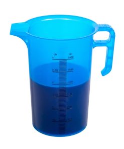 Pro-Measures Polypropylene Measuring Jug Blue 3Ltr (HP867)
