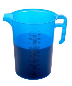 Pro-Measures Polypropylene Measuring Jug Blue 5Ltr (HP868)