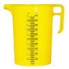 Pro-Measures Polypropylene Measuring Jug Yellow 5Ltr (HP871)