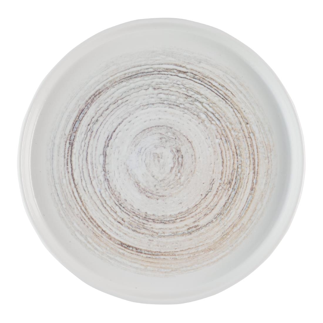 Churchill Elements Dune Walled Plates 210mm 6 Pack (HR323)