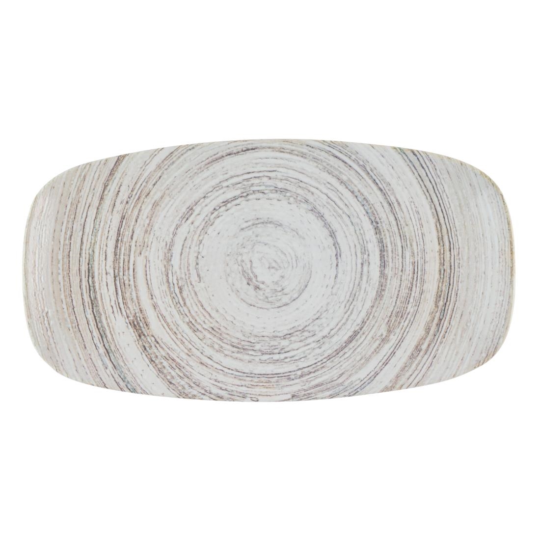 Churchill Elements Dune Chefs Oblong Plates 350 x 187mm 6 pack (HR325)