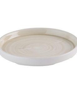Churchill Stonecast Canvas Natural Walled Plates 160mm 6 pack (HR357)