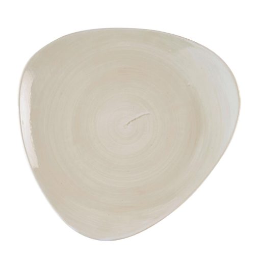 Churchill Stonecast Canvas Natural Lotus Plates 254mm 12 pack (HR360)