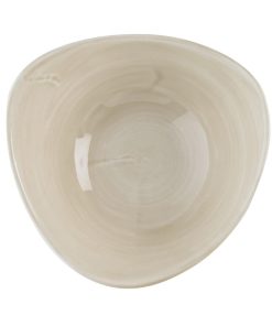 Churchill Stonecast Canvas Natural Lotus Bowls 177mm 12 pack (HR363)