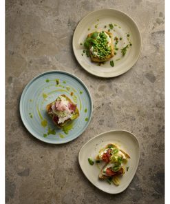 Churchill Stonecast Canvas Breeze Walled Plates 280mm 6 pack (HR370)