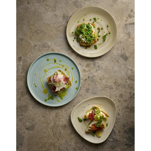 Churchill Stonecast Canvas Breeze Walled Plates 280mm 6 pack (HR370)