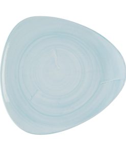 Churchill Stonecast Canvas Breeze Lotus Plates 228mm 12 pack (HR377)