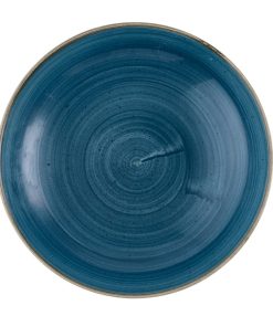 Churchill Stonecast Java Blue Evolve Coupe Bowls 247mm 12 pack (HR384)