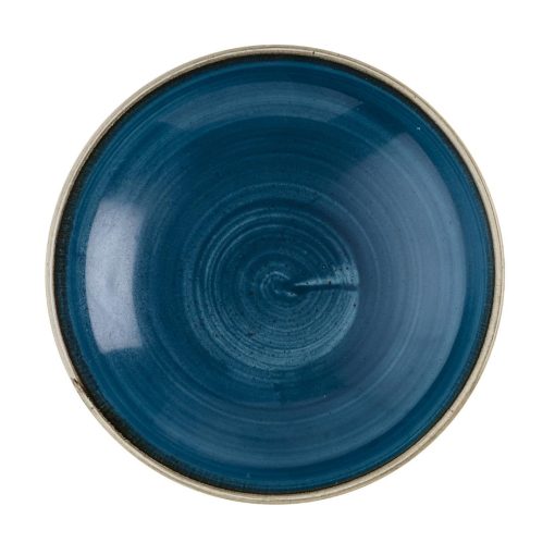 Churchill Stonecast Java Blue Coupe Bowls 184mm 12 pack (HR385)