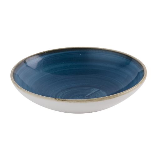 Churchill Stonecast Java Blue Coupe Bowls 184mm 12 pack (HR385)
