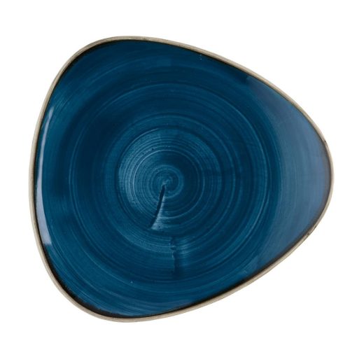 Churchill Stonecast Java Blue Lotus Plates 228mm 12 pack (HR388)