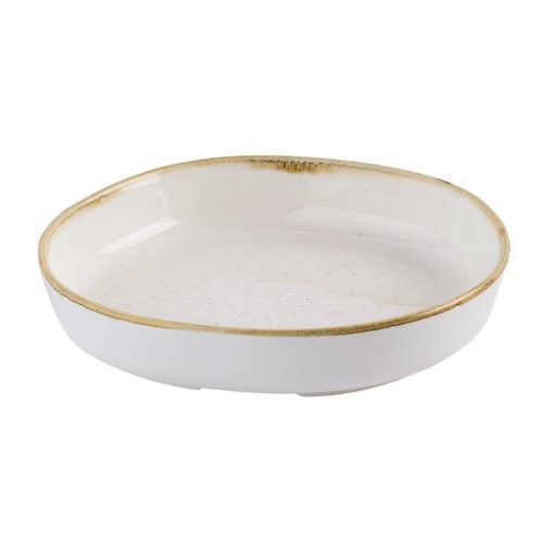 Churchill Stonecast Barley White Organic Walled Bowls 232mm 6 pack (HR395)