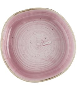 Churchill Stonecast Petal Pink Organic Walled Bowls 197mm 6 pack (HR407)