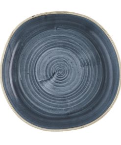 Churchill Stonecast Blueberry Organic Walled Bowls 232mm 6 pack (HR410)