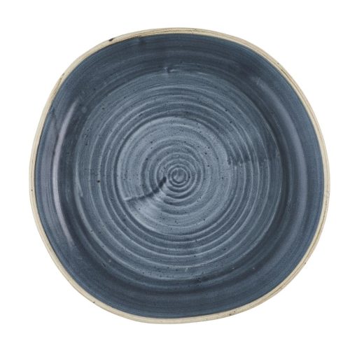 Churchill Stonecast Blueberry Organic Walled Bowls 232mm 6 pack (HR410)