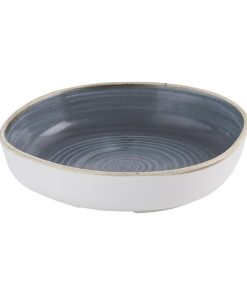 Churchill Stonecast Blueberry Organic Walled Bowls 197mm 6 pack (HR411)