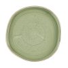 Churchill Stonecast Sage Green Organic Walled Plates 206mm 6 pack (HR415)