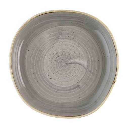 Churchill Stonecast Grey Organic Walled Bowls 232mm 6 pack (HR424)
