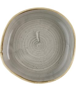 Churchill Stonecast Grey Organic Walled Bowls 197mm 6 pack (HR425)
