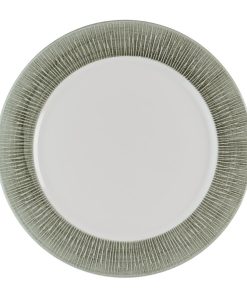 Churchill Bamboo Ceramic Spinwash Alpine Presentation Plates 305mm 12 pack (HR426)