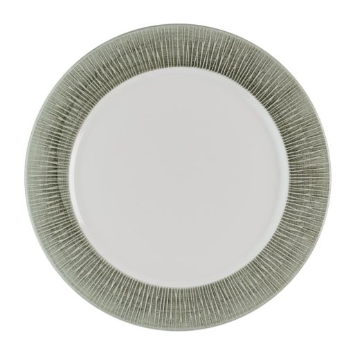 Churchill Bamboo Ceramic Spinwash Alpine Presentation Plates 305mm 12 pack (HR426)