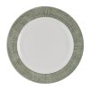 Churchill Bamboo Ceramic Spinwash Alpine Footed Plates 305mm 12 pack (HR427)
