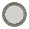 Churchill Bamboo Ceramic Spinwash Alpine Footed Plates 273mm 12 pack (HR428)