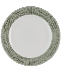 Churchill Bamboo Ceramic Spinwash Alpine Plates 206mm 12 pack (HR431)