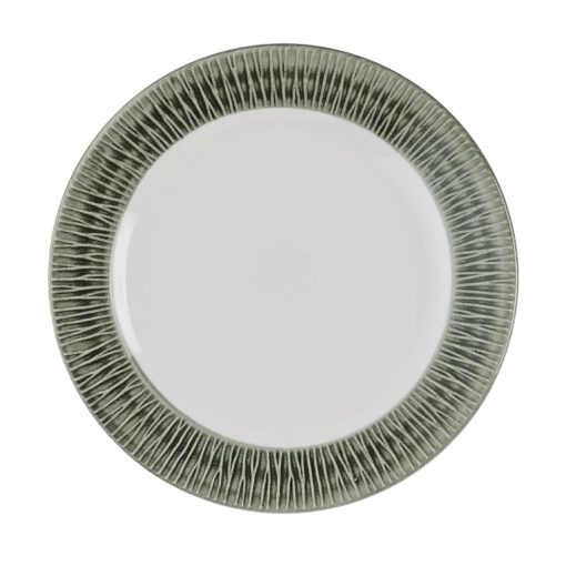 Churchill Bamboo Ceramic Spinwash Alpine Plates 167mm 12 pack (HR432)