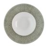 Churchill Bamboo Ceramic Spinwash Alpine Wide Rim Bowls 231mm 12 pack (HR434)