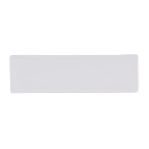 Churchill White Oblong Plates 300 x 90mm 6 pack (HR438)