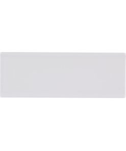Churchill White Oblong Plates 250 x 90mm 6 pack (HR439)