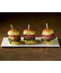 Churchill White Oblong Plates 250 x 90mm 6 pack (HR439)