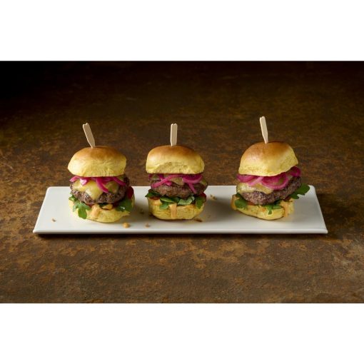 Churchill White Oblong Plates 250 x 90mm 6 pack (HR439)