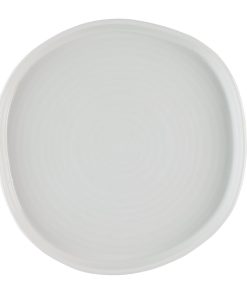 Churchill White Organic Walled Plates 206mm 6 Pack (HR440)
