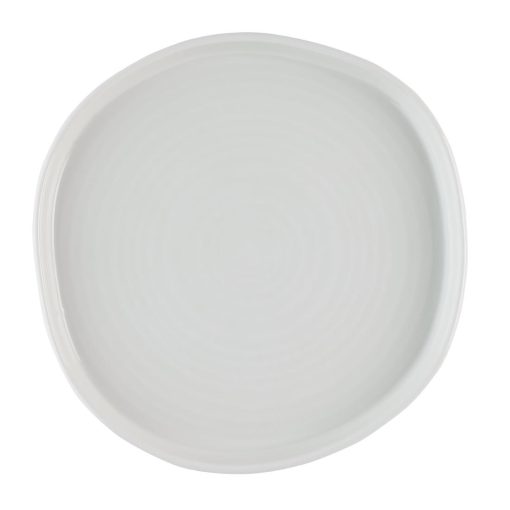 Churchill White Organic Walled Plates 206mm 6 Pack (HR440)