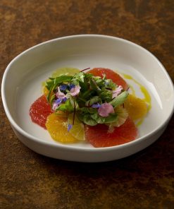 Churchill White Organic Walled Plates 206mm 6 Pack (HR440)