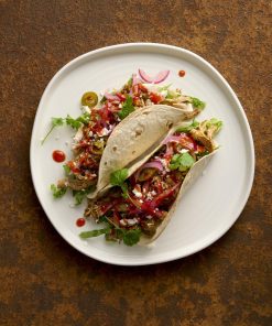 Churchill White Organic Walled Plates 206mm 6 Pack (HR440)