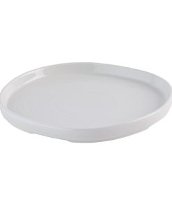 Churchill White Organic Walled Plates 206mm 6 Pack (HR440)