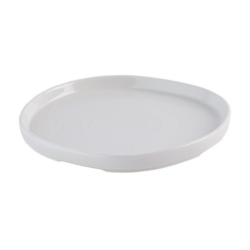 Churchill White Organic Walled Plates 206mm 6 Pack (HR440)