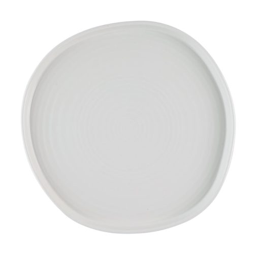 Churchill White Organic Walled Plates 257mm 6 Pack (HR441)