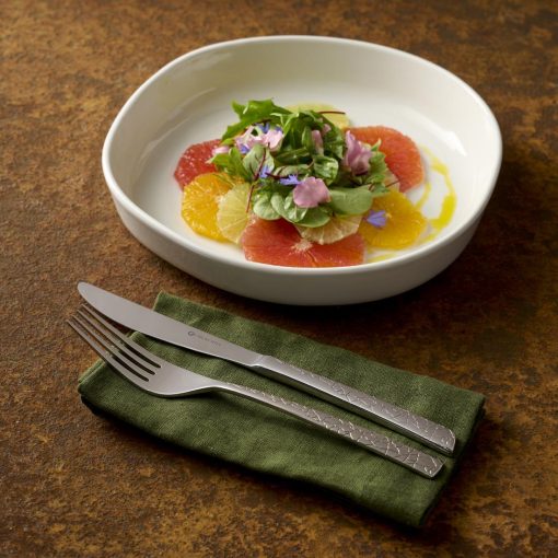 Churchill White Organic Walled Plates 257mm 6 Pack (HR441)