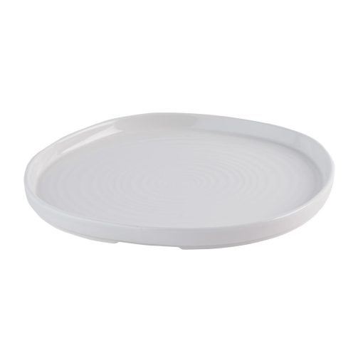 Churchill White Organic Walled Plates 257mm 6 Pack (HR441)