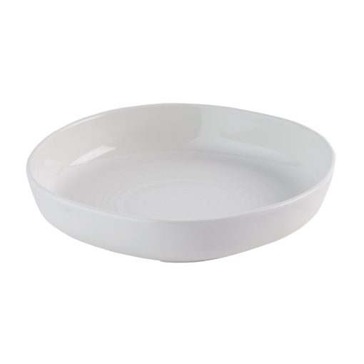 Churchill White Organic Walled Bowls 232mm 6 Pack (HR442)