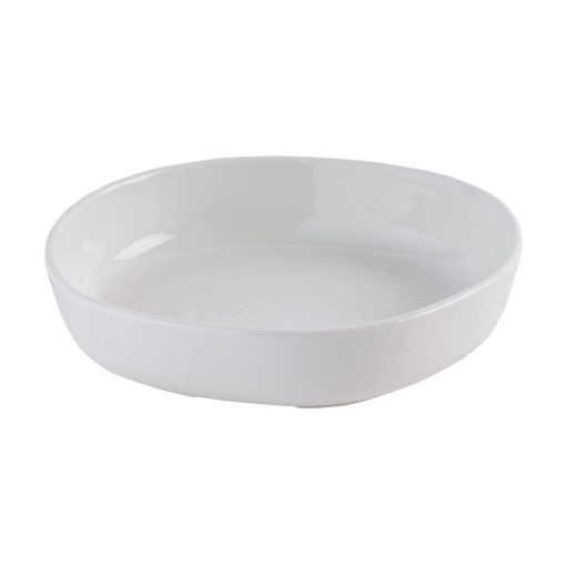 Churchill White Organic Walled Bowls 197mm 6 Pack (HR443)